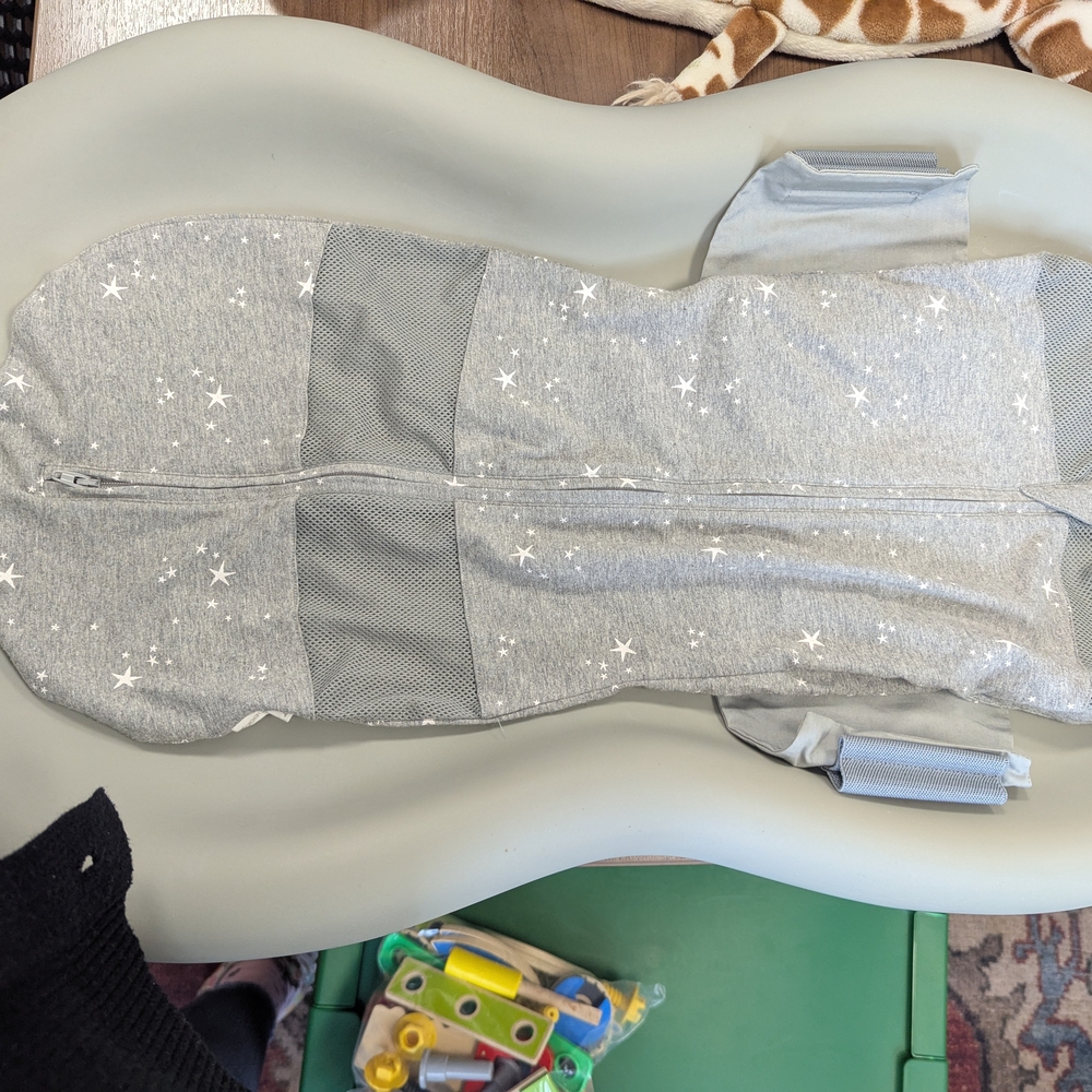 Starry Gray Baby Swaddle for SNOO